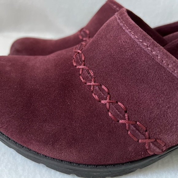 Earth Origins Size 7 Raisin/Plum/Burgundy Suede Shoes. - Picture 7 of 14